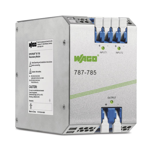WAGO 787-785/000-040 Redundanzmodul Eingangsspannung 2xDC 9 ... 54 V
