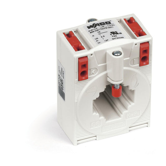 WAGO 855-301/075-201 Aufsteck-Stromwandler 75A/1A