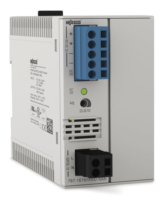 WAGO 787-1616/000-1000 CLASSIC-Netzgerät 1-PH / 24V 3.8A LP