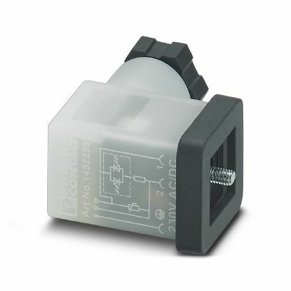 PHO SACC-VB-3CON-M12/CI-1L-SV 24V Ventilstecker