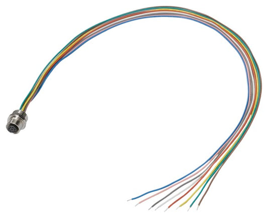 IFM E11601 Einbaudose gerade M12 8-polig AC/DC PG 9 - M12