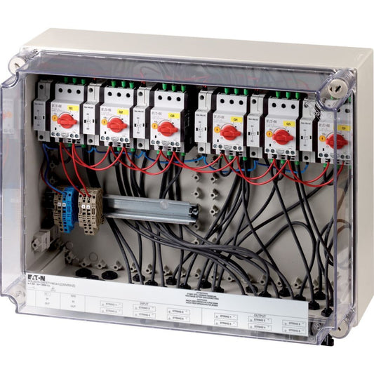 MOE SOL30X6-SAFETY-MC4-U(230V50HZ) Feuerwehrschalter f.6 Str