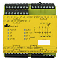 PILZ PMUT X1P 24VDC 3n/o 1n/c 5so Muting-Stuereung