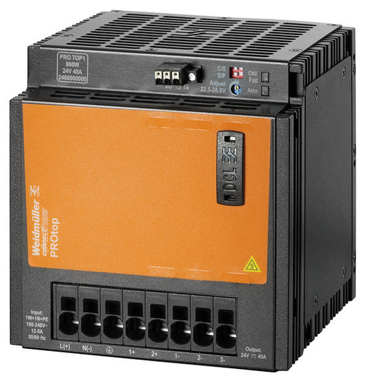WEI PRO TOP1 960W 24V 40A Gleichstromversorgung, 96 W, 4 A @ 6 °C