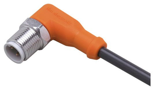 IFM EVC08A Kabelstecker abgewinkelt M12 4-polig AC/DC siliko