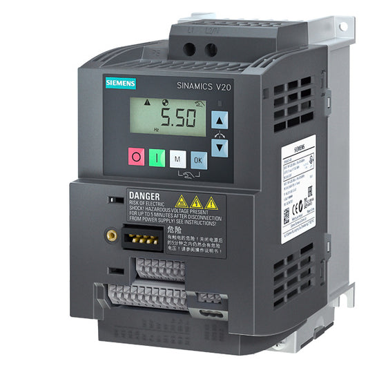 SIEM 6SL3210-5BB21-1BV1 SINAMICS V20,FSAC,1AC230V 1.1kW FilterC1