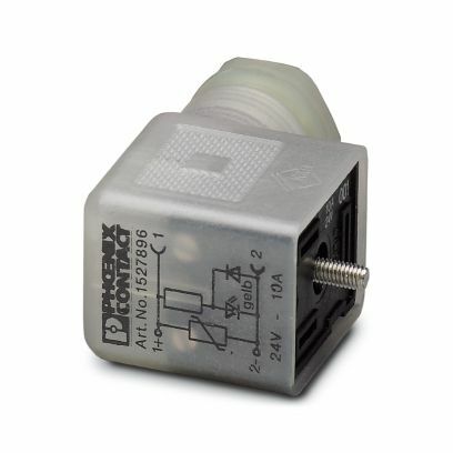 PHO SACC-V-3CON-PG9/BI-1L-SV 24V Ventilstecker