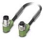 PHO SAC-5P-M12MR/ 1,0-PUR/M12FR Sensor-/Aktor-Kabel