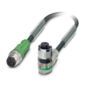 PHO SAC-4P-M12MS/5,0-PUR/M12FR-3L Sensor-/Aktor-Kabel