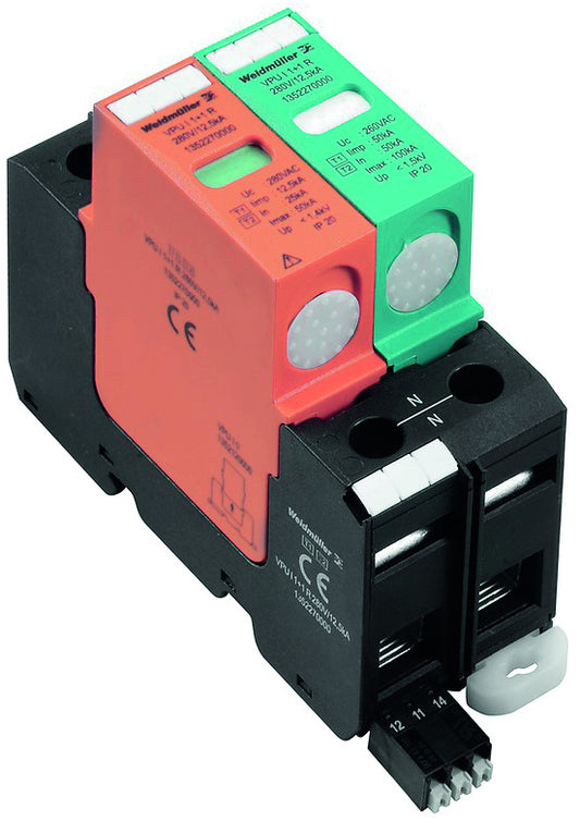 WEI VPU I 1+1 R 280V/12,5KA Blitzstromableiter
