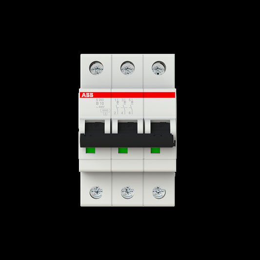ABB S203-B10 Sicherungsautomat 10A System compact 3-polig