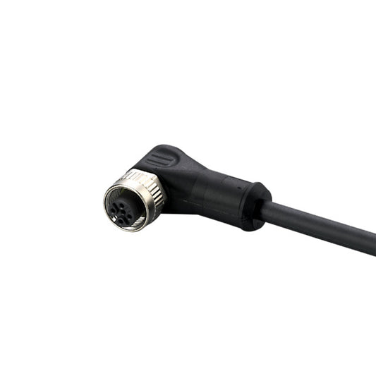IFM E12341 Kabeldose abgewinkelt M12 4-polig AC/DC silikon/-halogenfrei, Kontakt