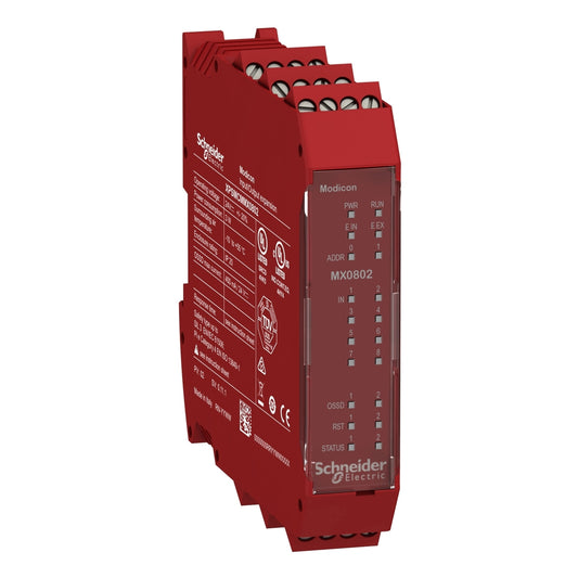 SE XPSMCMMX0802 Erweiterungsmodul gemischt für XPSMCM, 8E, 2A (OSSD-Paar), Schra