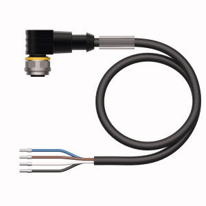TURC WKC4.4T-10/TXL Sensor-/Aktorltg. PUR 4 adrig 10M M12 BU gew. 4pol. 4 pol.
