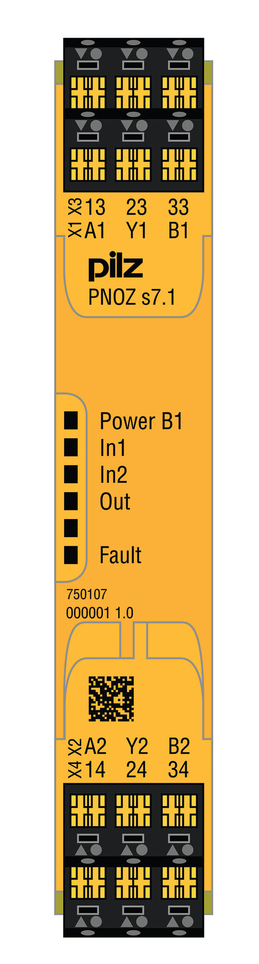 PILZ PNOZ s7.1 24VDC 3 n/o cascade PNOZsigma EXP