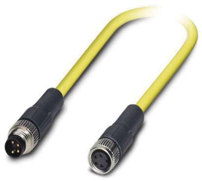 PHO SAC-4P-M8MS/ 0,5-542/M8 FS BK Sensor-/Aktor-Kabel
