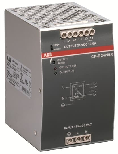 ABB CP-E 24/10.0 Netzteil In 115/230VAC Out 24VDC/10A