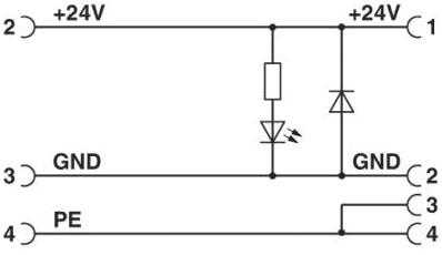 PHO SACC-VQ-3CON-A-FL 24 Ventilstecker