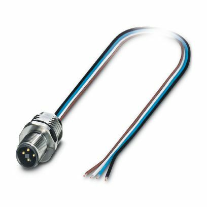 PHO SACC-E-M12MST-4CON-M16/0,5 Sensor-/Aktor-Einbaustecker 4-pol M12