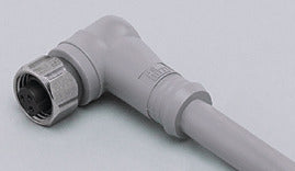 IFM E18234 Kabeldose abgewinkelt 1/2 3-polig AC/DC Kontakte vergoldet