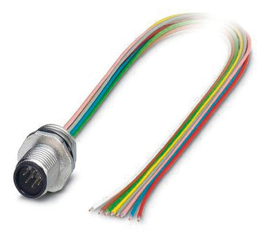 PHO SACC-E-M12MS-8CON-PG9/0,5 Einbausteckverbinder