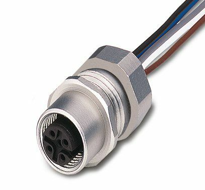 PHO SACC-EC-M12MS-5CON-PG9/1,5 Wanddurchführung