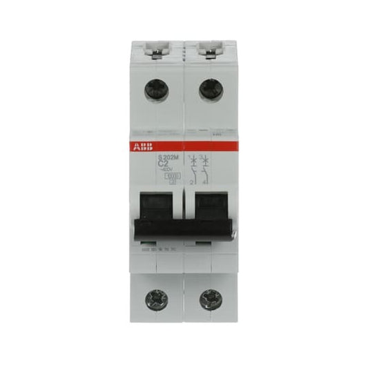 ABB S202M-C2 Sicherungsautomat 2A 10kA pro M compact 2p