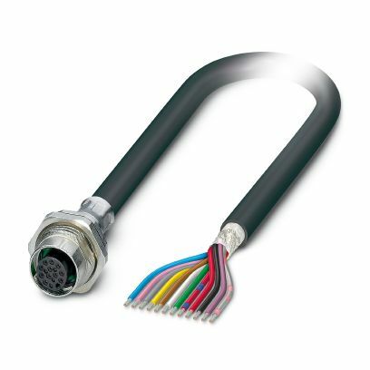 PHO SACCBP-FS-12CON-M16/1,0-PVCSCO Einbausteckverbinder
