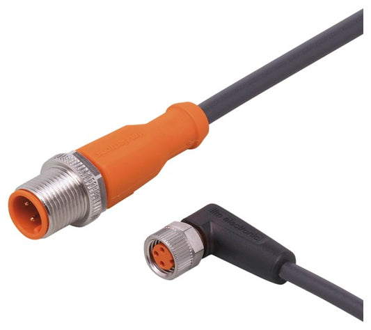 IFM EVC228 Verbindungskabel gerade / abgewinkelt M12 3-polig DC PNP silikon/-hal