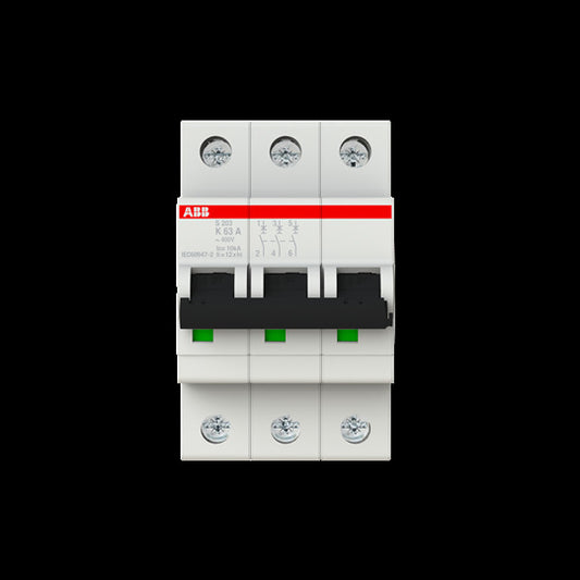 ABB S203-K63 Sicherungsautomat 63A pro M compact 3-polig