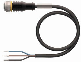 TURC RKC4T-2/TXL Sensor-/Aktorltg. PUR 3 adrig 2M M12 BU ger 4pol. 4 pol.