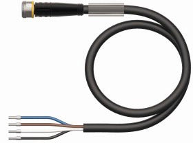 TURC PKG4M-3/TXL Sensor-/Aktorltg. PUR 3 adrig 3M  M8 BU ger 4pol. 4 pol.