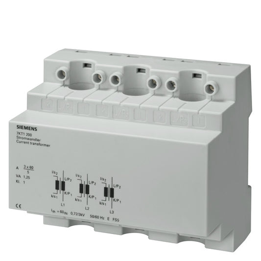 SIEM 7KT1201 Stromwandler 3x100 5A AC