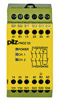 PILZ PNOZ X3 240VAC 24VDC 3n/o 1n/c 1so Sicherheitsschaltger