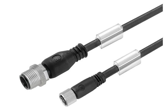 WEI SAIL-M8GM8W-3-10U Sensor/Aktor-Leitung, Verbindungsleitung , LED: Nein, 10.0