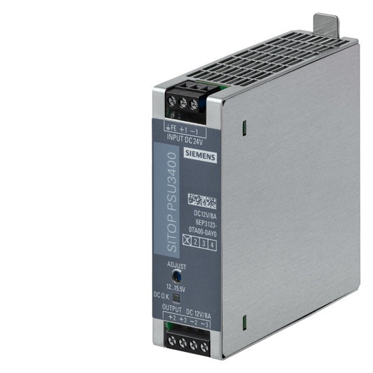 SIEM 6EP3123-0TA00-0AY0 Stromversorgung SITOP PSU3400, DC 24 V/ DC 12 V/15 A