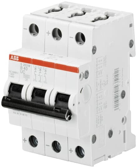 ABB LS S203M-C32UC Sicherungsautomat C-Char., 10kA, 32A, 3P