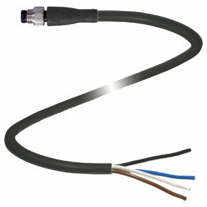 PF V31S-GM-BK2M-PVC-U Kabelstecker