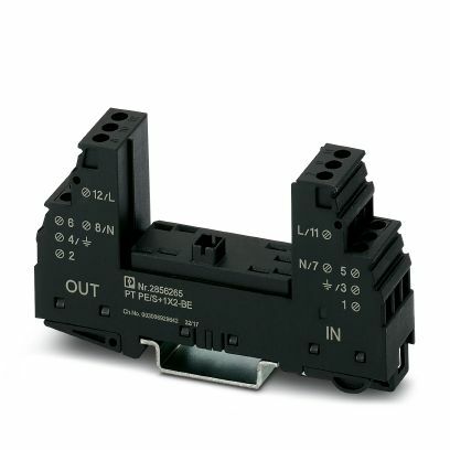 PHO PT PE/S+1X2-BE Basiselement für PLUGTRAB PT-Stecker