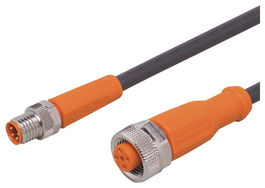 IFM EVC297 Verbindungskabel gerade M8 4-polig AC/DC silikon/-halogenfrei