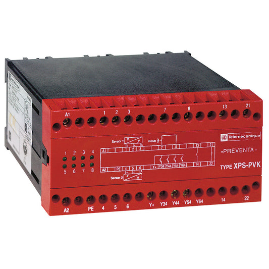 SE XPSPVK3784 Sicherheitsrelais, Ventilüberwachung, 230VAC