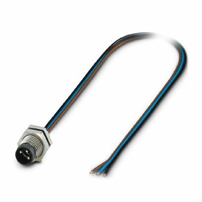 PHO SACC-DSI-M 8MS-3CON-M 8/0,5 Einbausteckverbinder