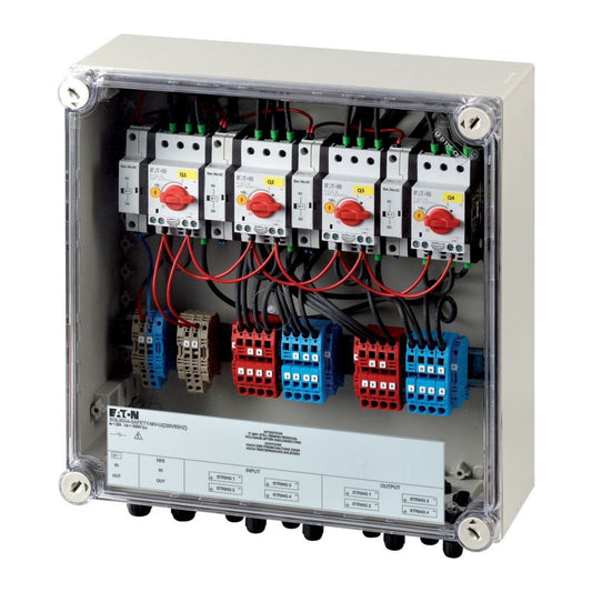 MOE SOL30X4-SAFETY-MC4-U(230V50HZ) Feuerwehrschalter f.4 Str