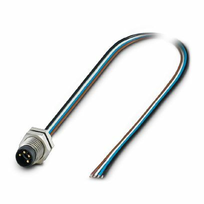 PHO SACC-DSI-M 8MS-4CON-M 8/0,5 Einbausteckverbinder