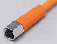 IFM EVT324 Kabeldose gerade M8 3-polig AC/DC silikonfrei, Kontakte vergoldet