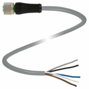 PF V15L-G-5M-PUR-U Kabeldose M12 L-kodiert PUR 5p