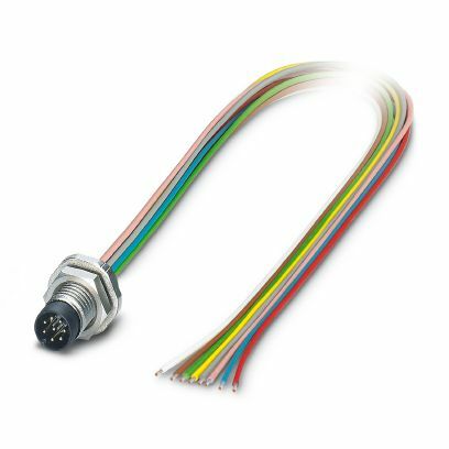 PHO SACC-DSI-M8MS-8CON-M8/0,5 Sensor-/Aktor-Einbaustecker 8-pol M8
