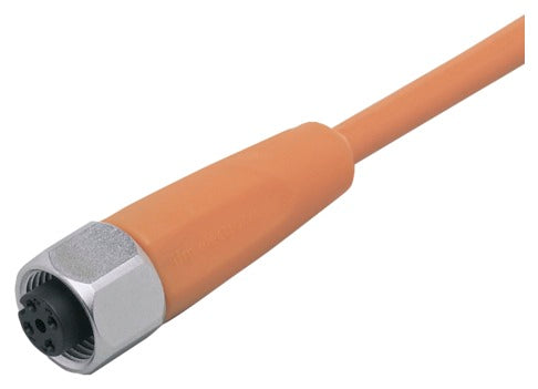 IFM EVT011 Kabeldose gerade M12 5-polig AC/DC silikonfrei, Kontakte vergoldet