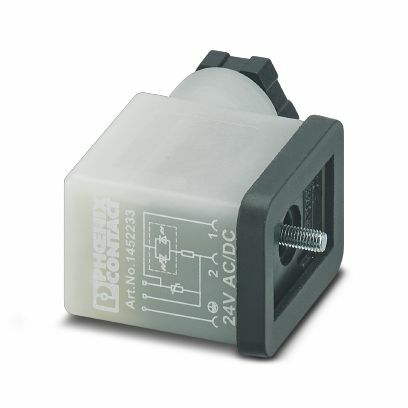 PHO SACC-VB-3CON-M16/B-1L-SV 24V Ventilstecker