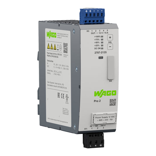 WAGO 2787-2135 Stromversorgung, Pro 2, 1-phasig, Ausgangsspannung DC 12V
